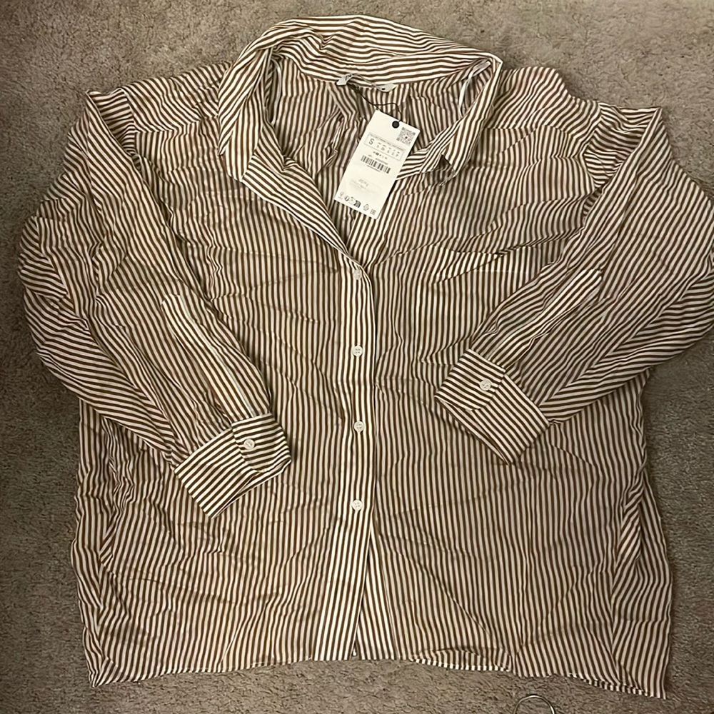 Oversize stripped Blouse